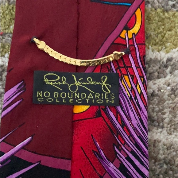 Peacock Tie - Picture 2 of 2